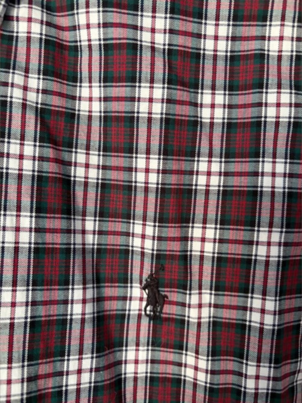Polo Ralph Lauren Men's Long Sleeve Oxford Button Up Shirt Plaid New size XL - Picture 7 of 13